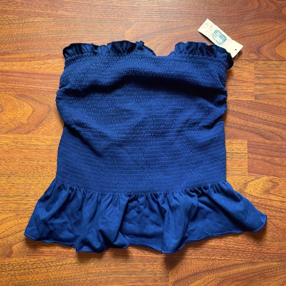 Navy Tube Top